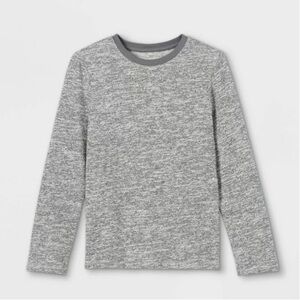 NWT Cat & Jack Heather Gray Long Sleeve Sweater Size XS (4/5)
